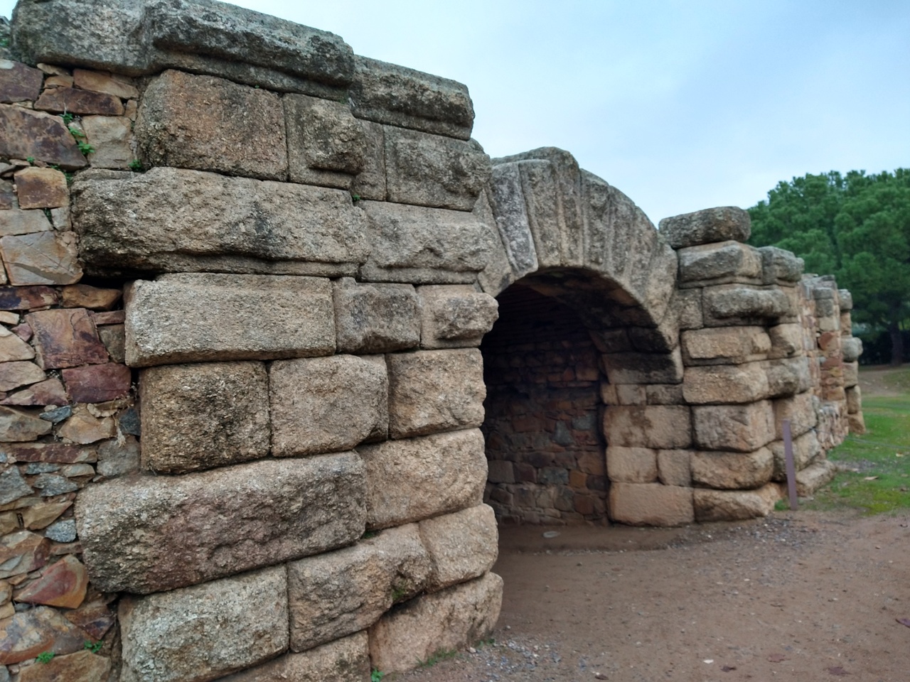 Entrance to the amphitheatre, Merida.