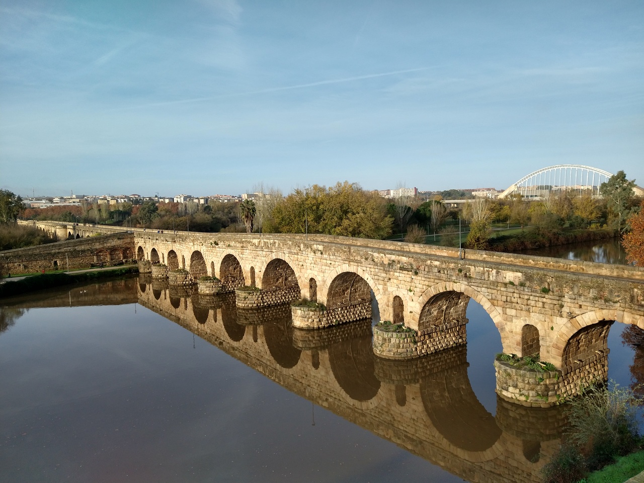 Puente Romano in Merida.