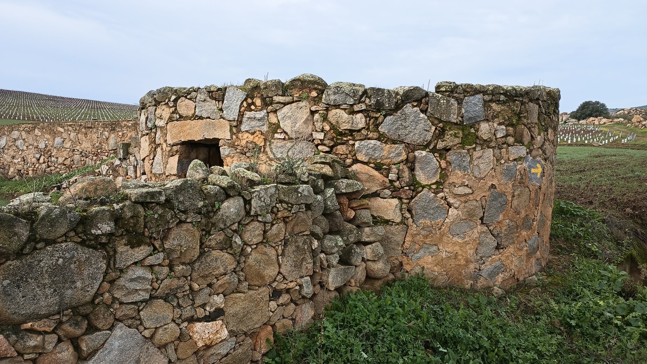 Shephers'd hut.
