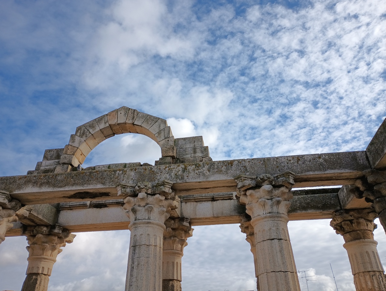Temple of Diana in Merida.