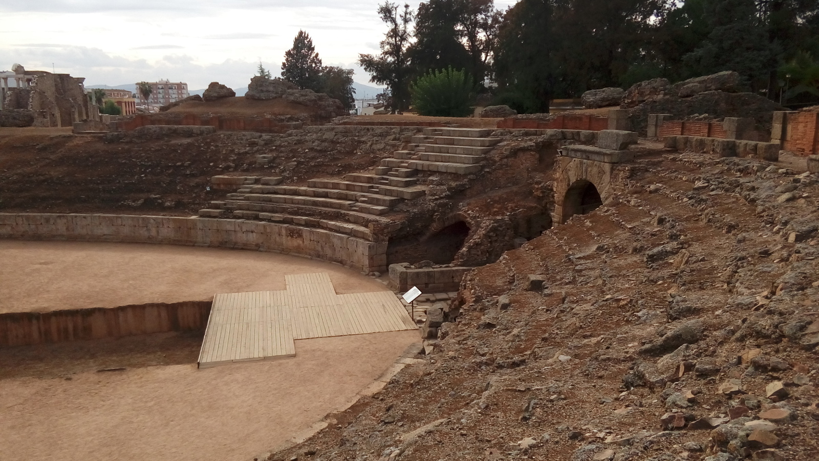 Roman amphitheatre in Merida