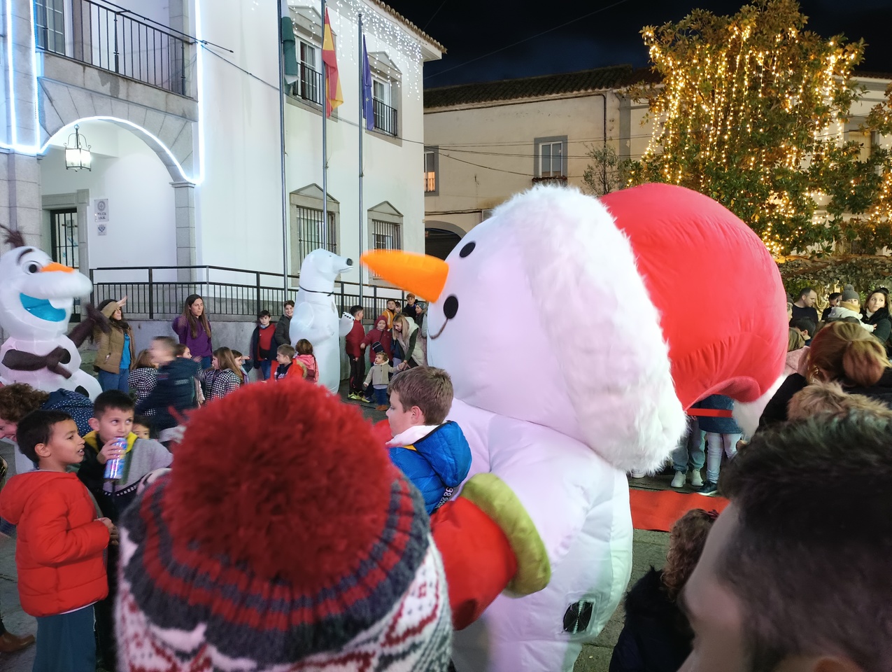 Snowman mascot