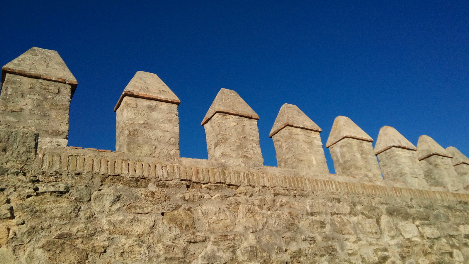 Wall in Vejer.