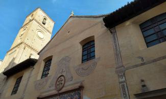 Iglesia de Santiago, starting point of the Camino Mozarabe de Málaga